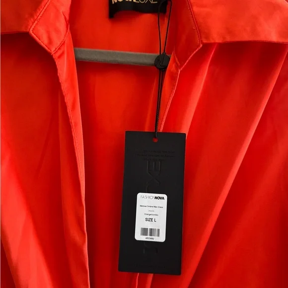 Fashion Nova Bold Red Dress - Picture 3 of 4